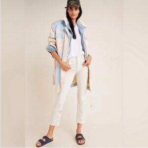 Anthropologie Catelyn Colorblocked Utility Anorak Jacket